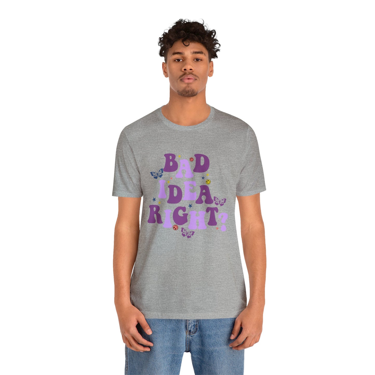 Olivia Rodrigo Bad Idea Right? Unisex Jersey Short Sleeve Tee Shirt