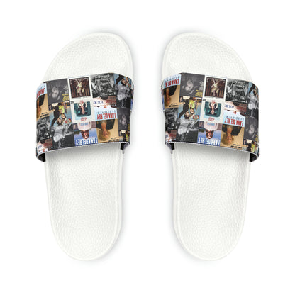 Lana Del Rey Album Cover Collage Men's Slide Sandals