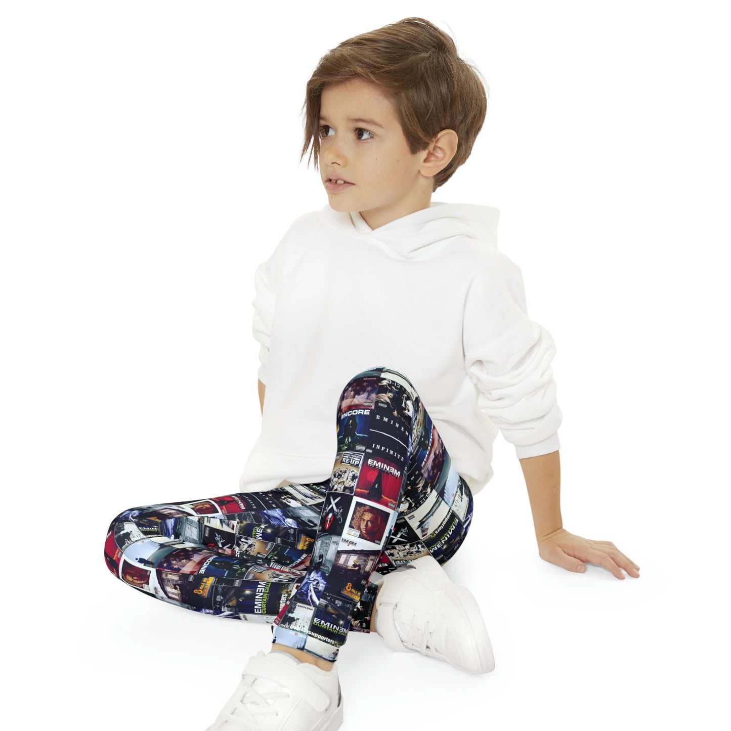 Eminem Album Art Cover Collage Youth Leggings