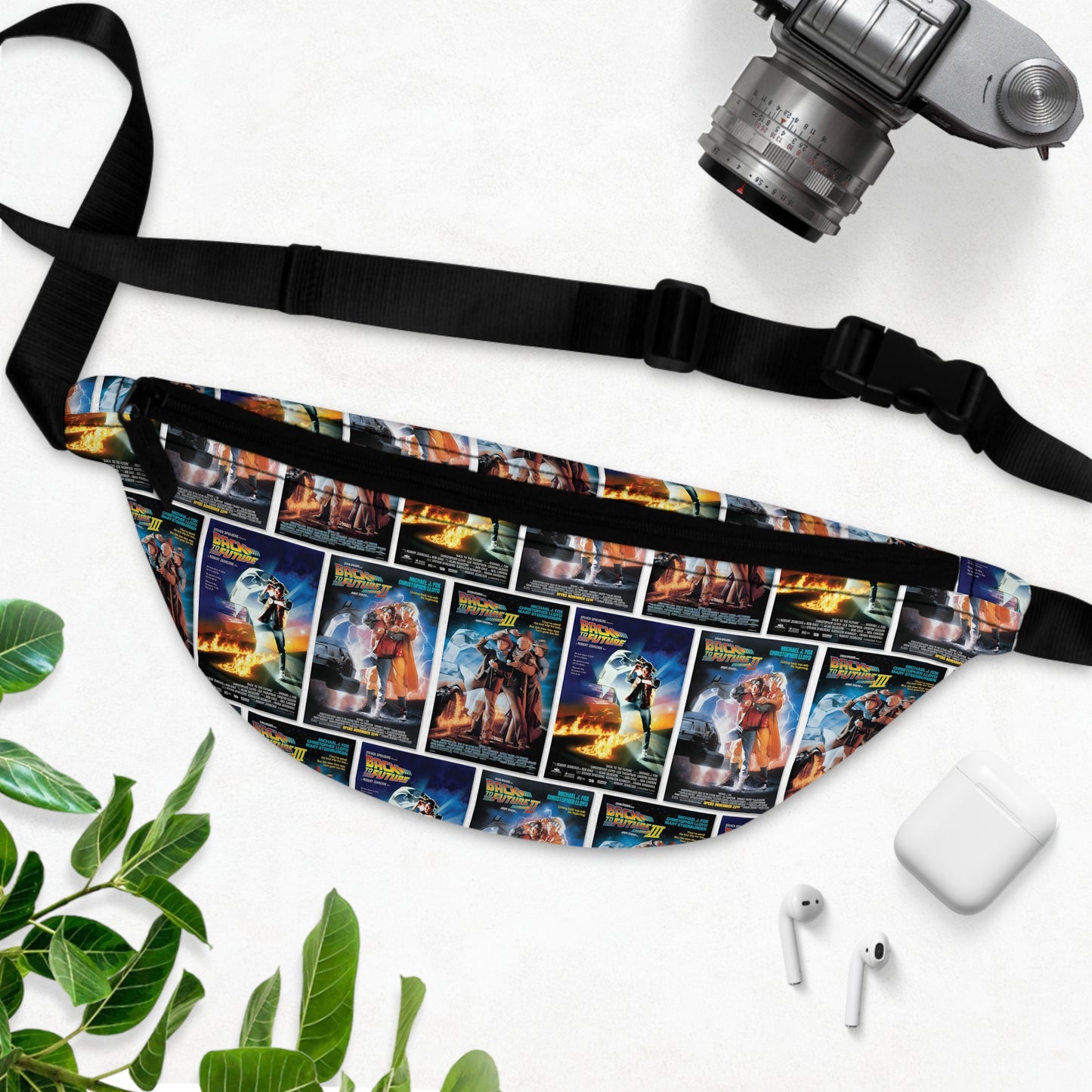 Back To The Future Movie Posters Collage Fanny Pack