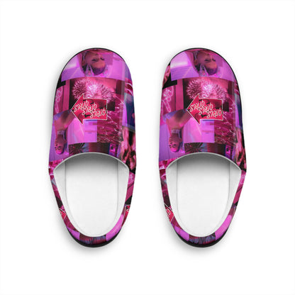 Ariana Grande 7 Rings Collage Women's Indoor Slippers