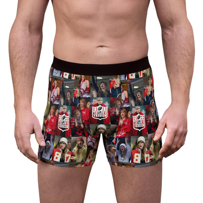 Taylor Swift Chiefs Fan Taylor's Version Men's Boxer Briefs