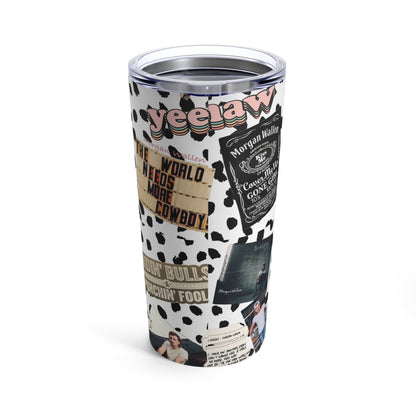 Morgan Wallen Yeehaw Collage Tumbler 20oz