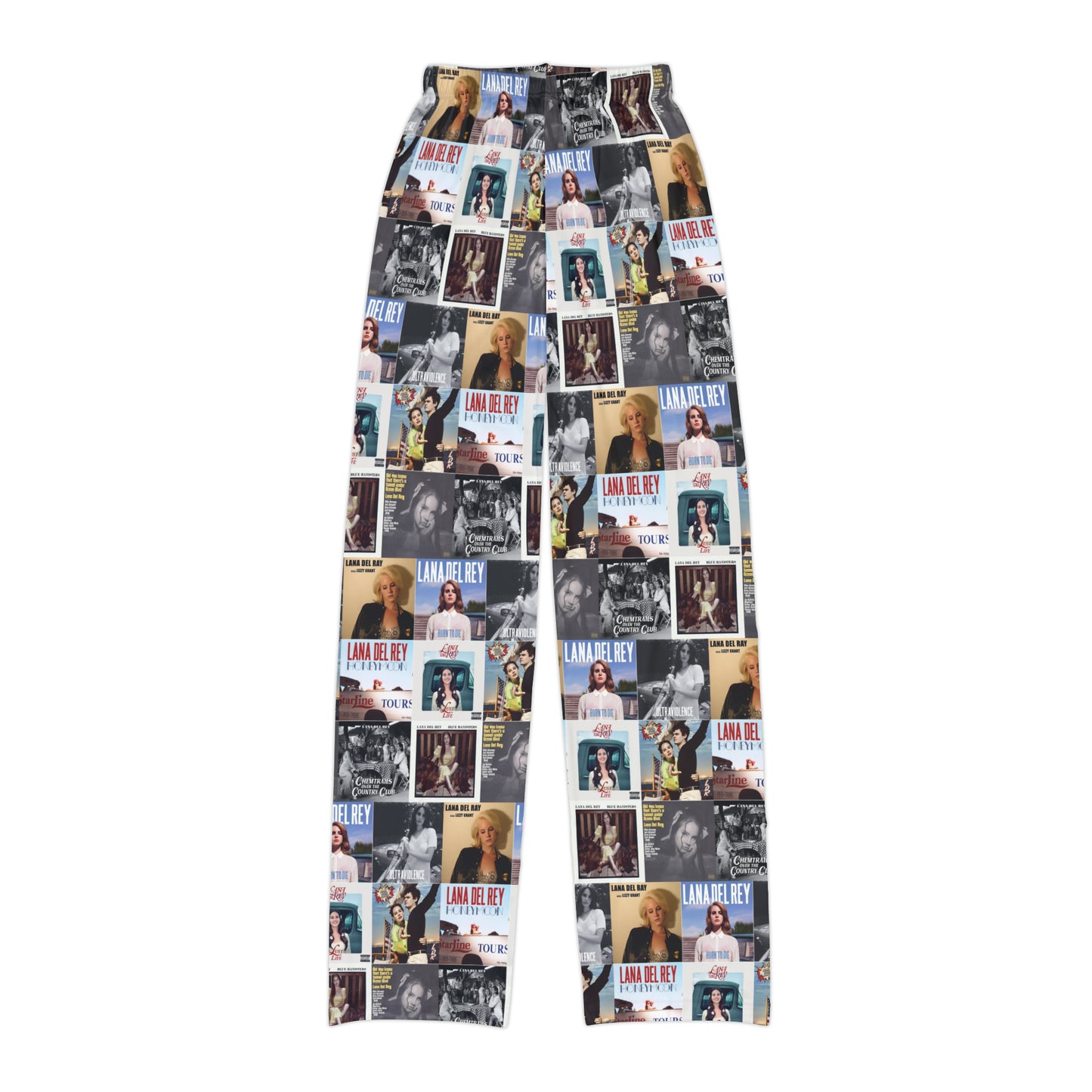 Lana Del Rey Album Cover Collage Kids Pajama Pants