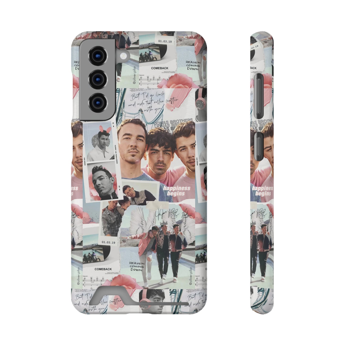 Jonas Brother Happiness Begins Collage Phone Case With Card Holder