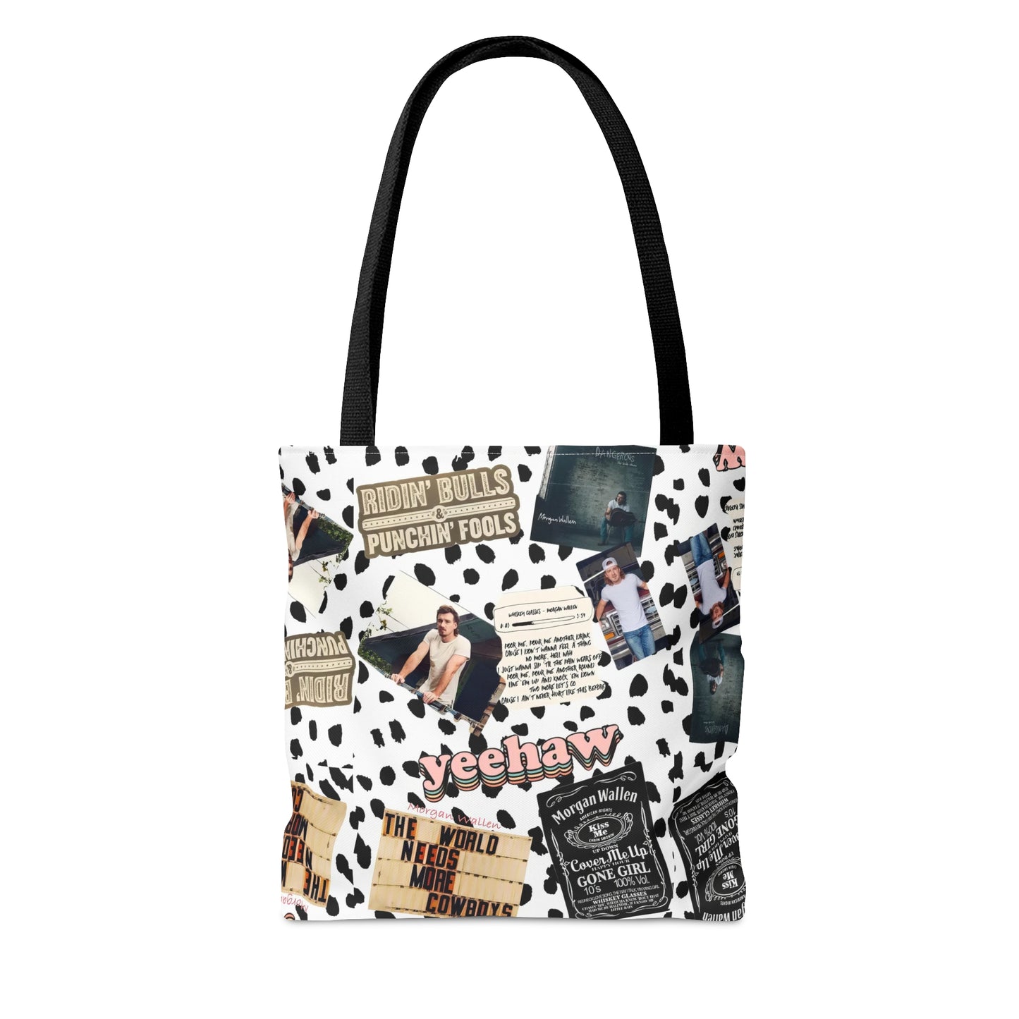 Morgan Wallen Yeehaw Collage Tote Bag