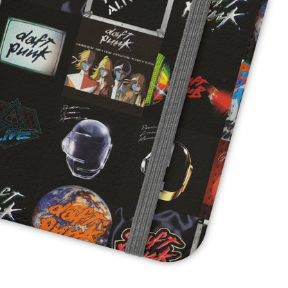 Daft Punk Album Cover Art Collage Phone Flip Case