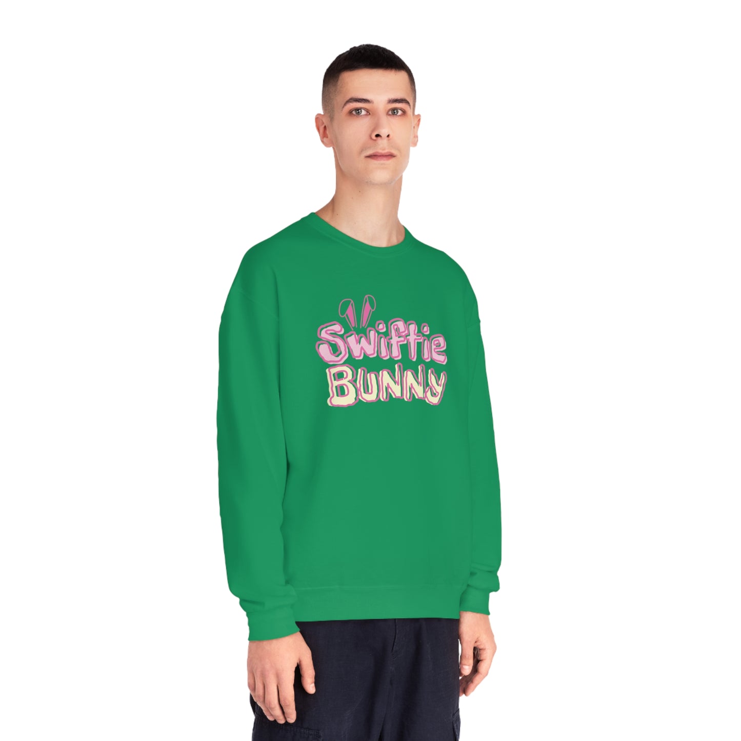 Taylor Swift Easter Swiftie Bunny Unisex NuBlend Crewneck Sweatshirt