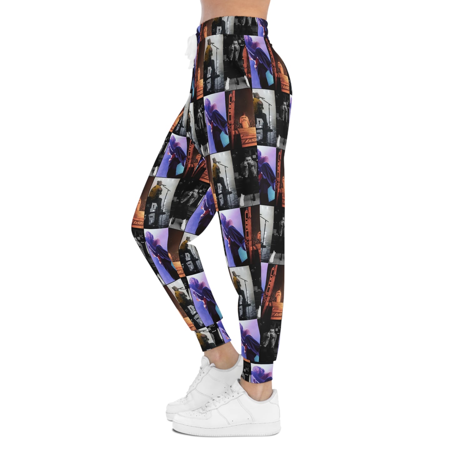 Post Malone On Tour Collage Athletic Jogger Sweatpants