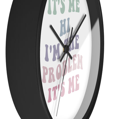 Taylor Swift It's Me Hi Round Wall Clock