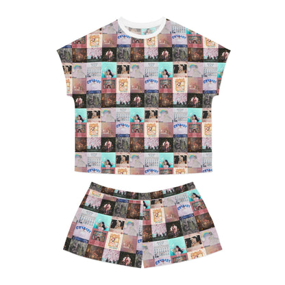 Melanie Martinez Album Art Collage Women's Short Pajama Set