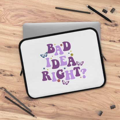 Olivia Rodrigo Bad Idea Right? Laptop Sleeve