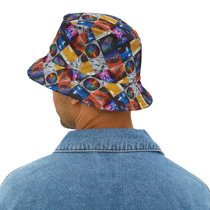 Muse Album Cover Collage Bucket Hat