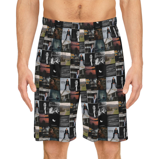 Morgan Wallen Album Cover Collage Basketball Shorts