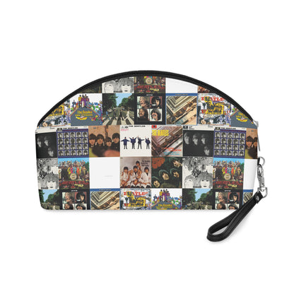 The Beatles Album Cover Collage Makeup Bag