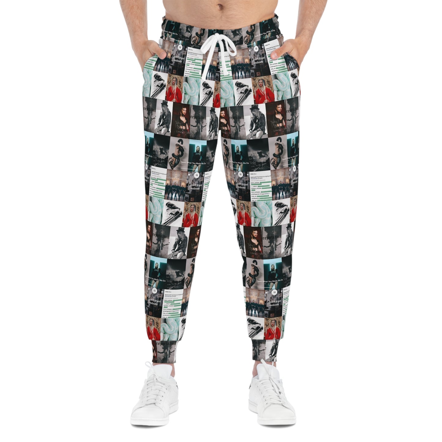 Taylor Swift Reputation Look What You Made Me Do Mosaic Athletic Joggers