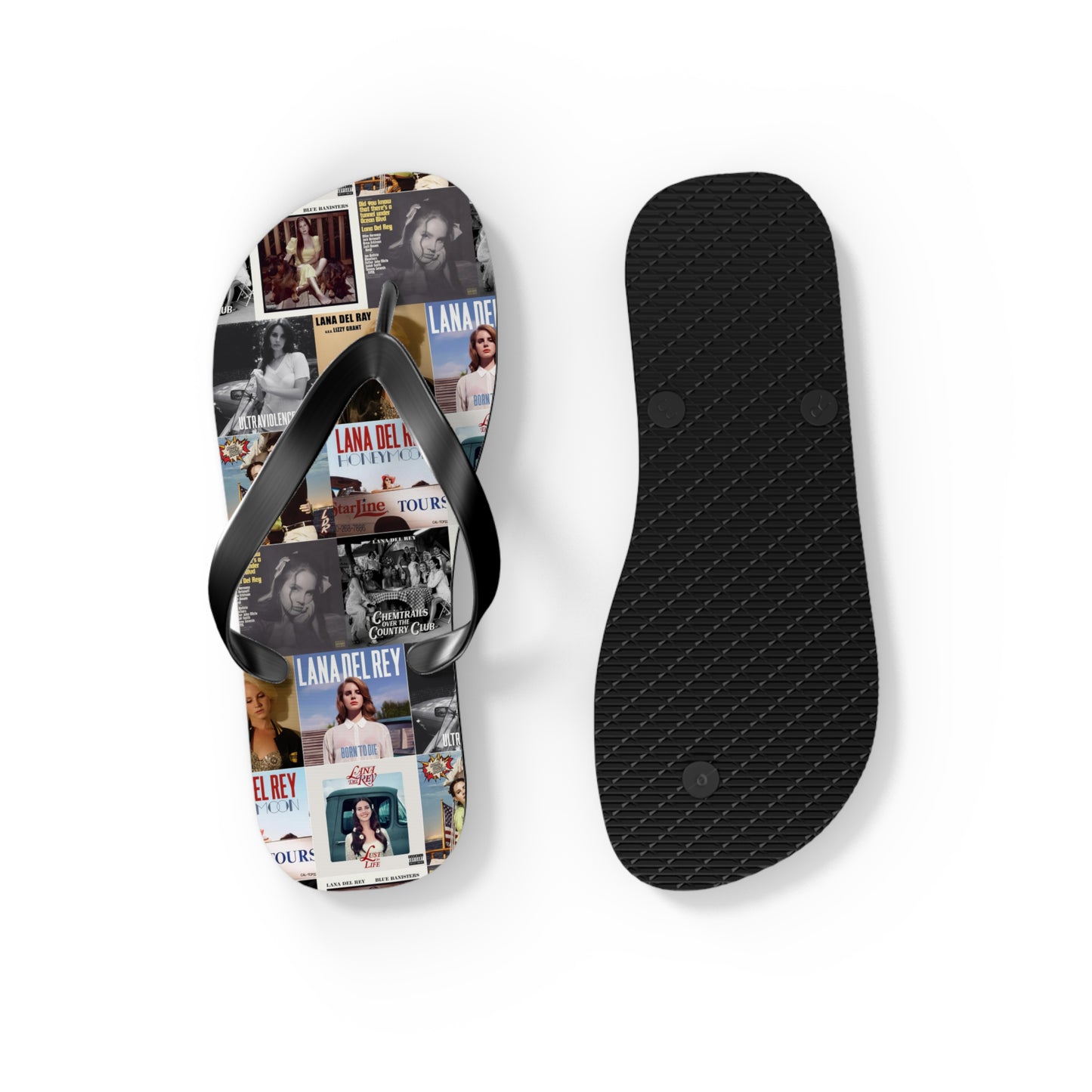 Lana Del Rey Album Cover Collage Flip Flops