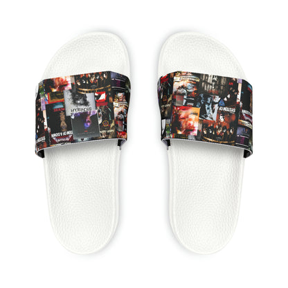 Slipknot Chaotic Album Art Collage Youth Slide Sandals