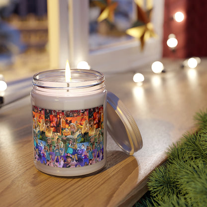 Taylor Swift Rainbow Photo Collage Scented Candle