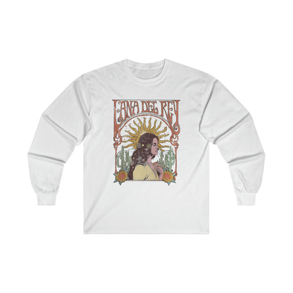 Lana Del Rey Vintage Artwork Ultra Cotton Long Sleeve Tee Shirt