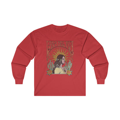 Lana Del Rey Vintage Artwork Ultra Cotton Long Sleeve Tee Shirt