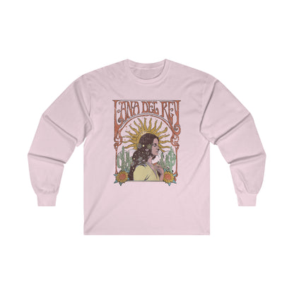 Lana Del Rey Vintage Artwork Ultra Cotton Long Sleeve Tee Shirt