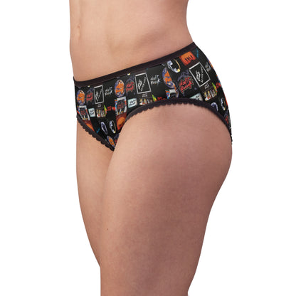 Daft Punk Album Cover Art Collage Women's Briefs Panties