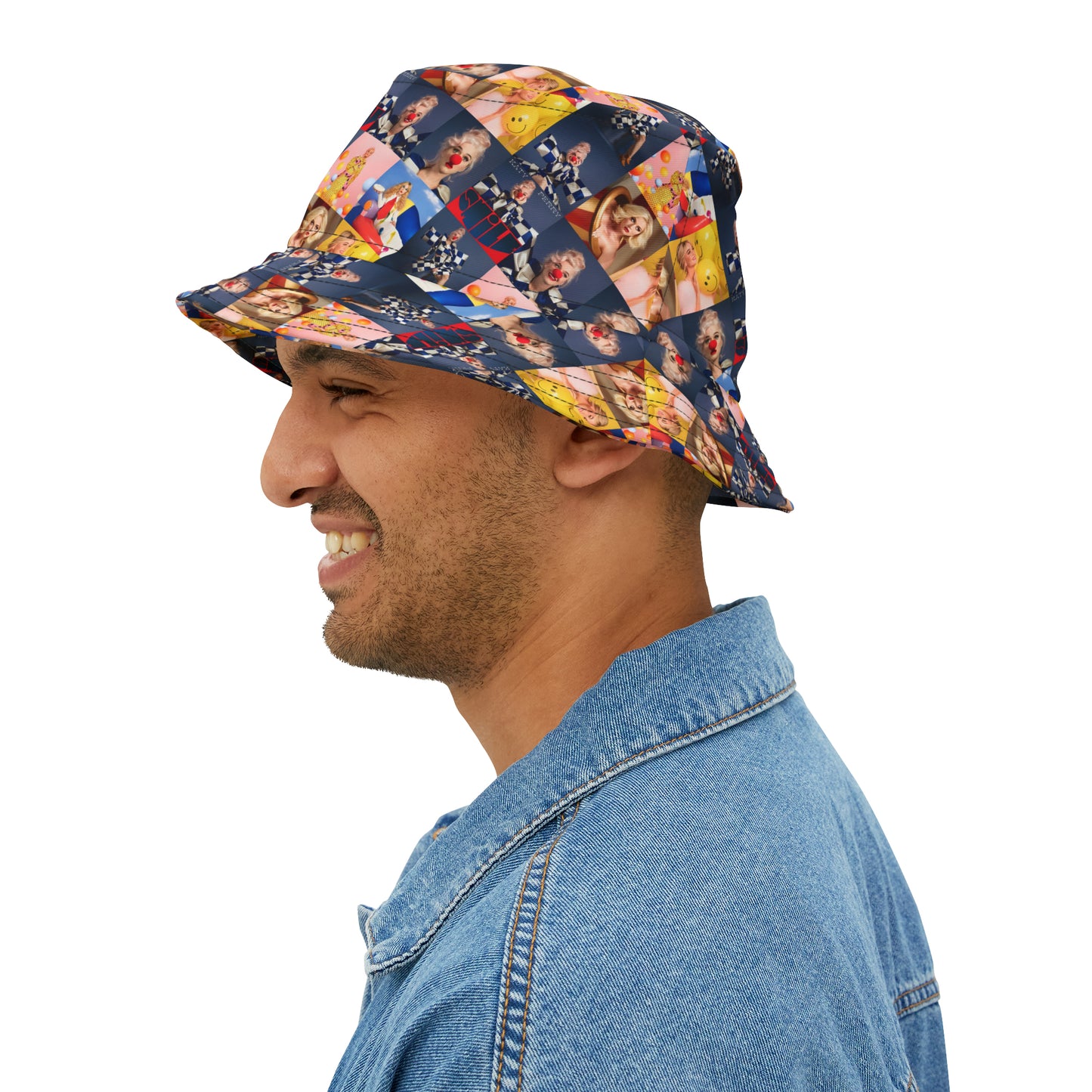 Katy Perry Smile Mosaic Bucket Hat