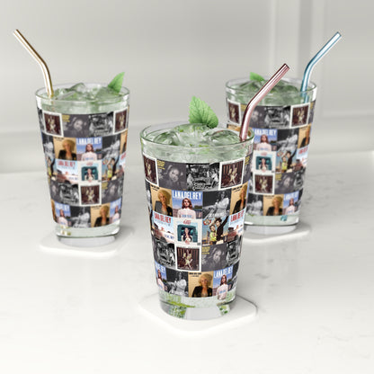 Lana Del Rey Album Cover Collage Pint Glass