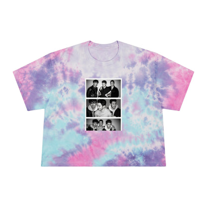 Jonas Brothers Photo Booth Women's Tie-Dye Crop Tee