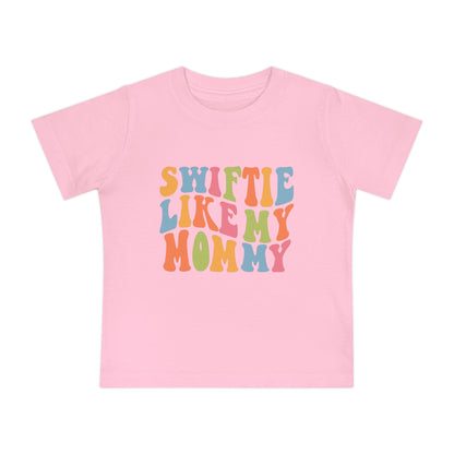 Taylor Swift Swiftie Like My Mommy Baby Short Sleeve T-Shirt