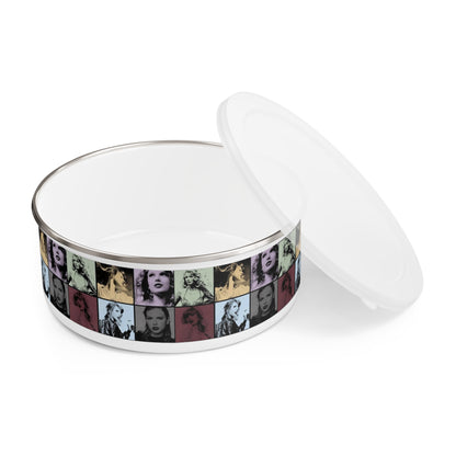 Taylor Swift Eras Collage Enamel Bowl