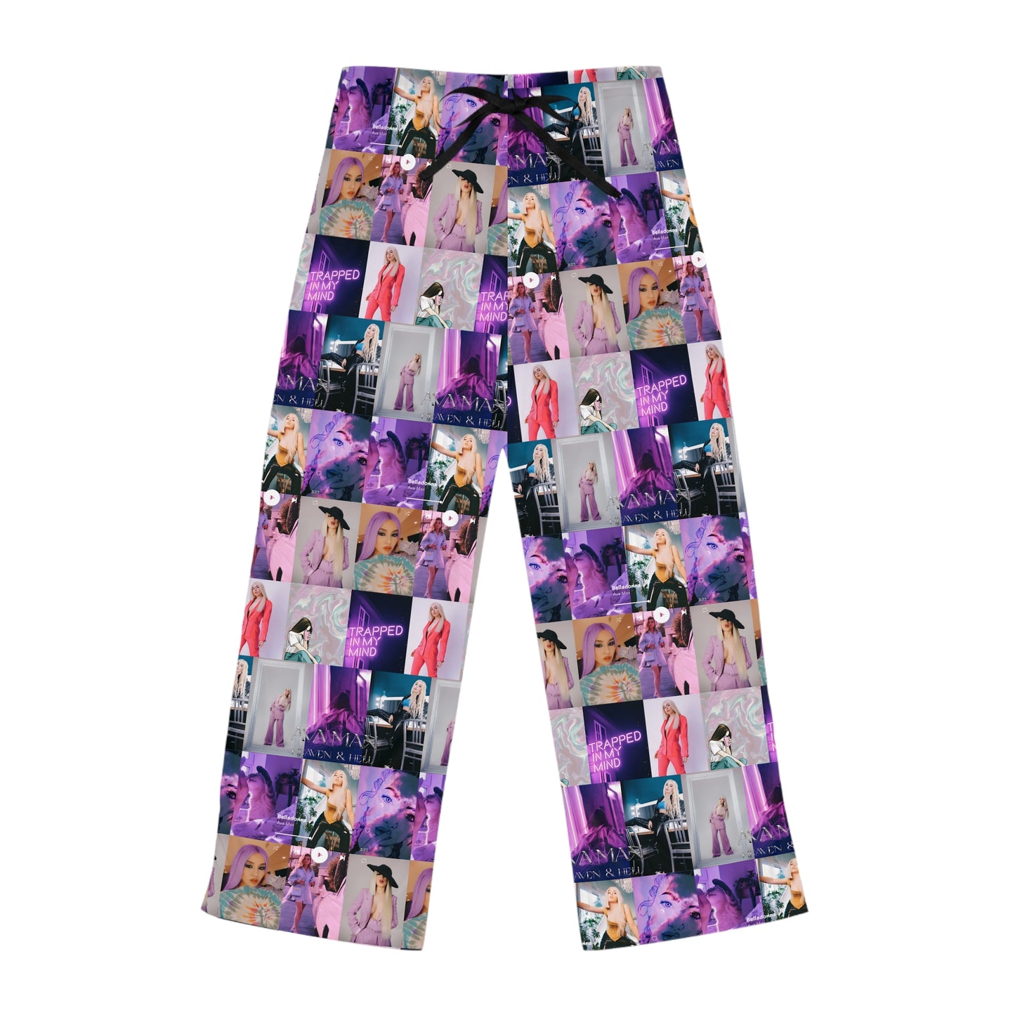 Ava Max Belladonna Photo Collage Women's Pajama Pants