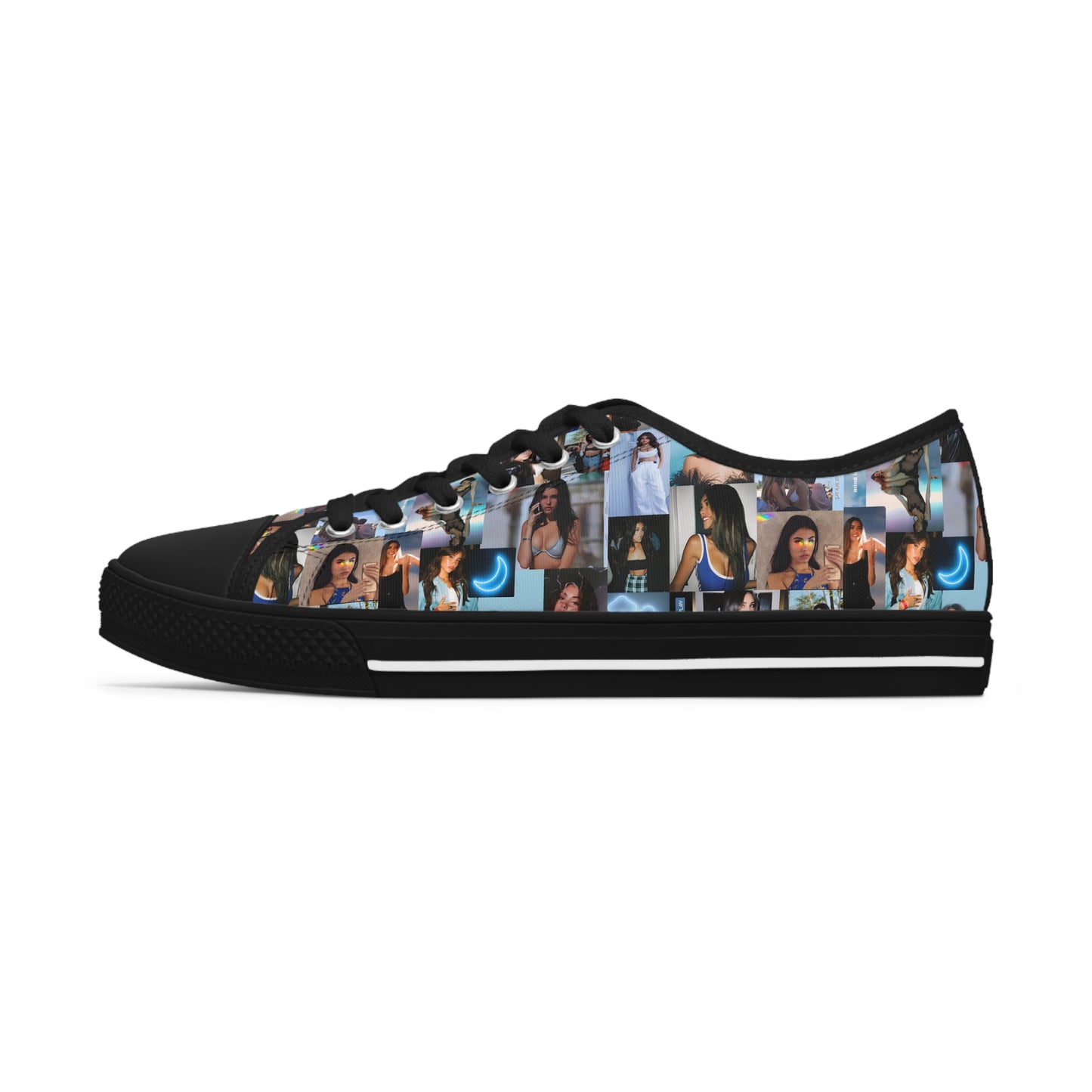 Madison Beer Mind In The Clouds Collage Women's Low Top Sneakers