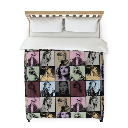 Taylor Swift Eras Collage Duvet Cover