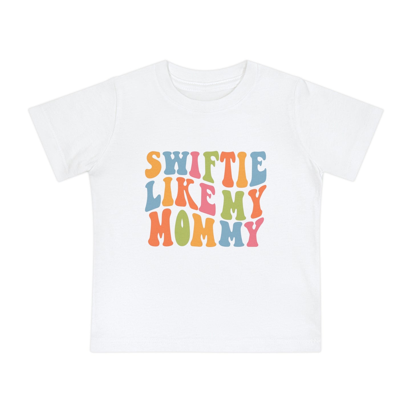 Taylor Swift Swiftie Like My Mommy Baby Short Sleeve T-Shirt