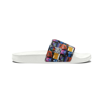 Muse Album Cover Collage Youth Slide Sandals