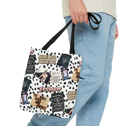 Morgan Wallen Yeehaw Collage Tote Bag