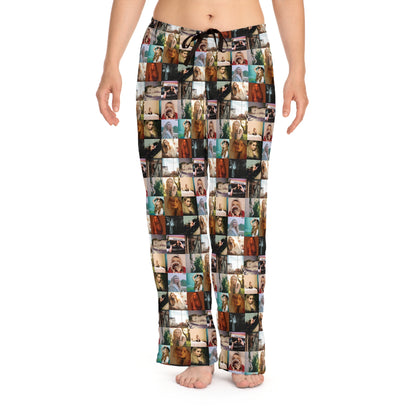 Sabrina Carpenter Album Cover Collage Women's Pajama Pants