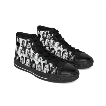 Taylor Swift Reputation Mosaic Women's Classic Sneakers