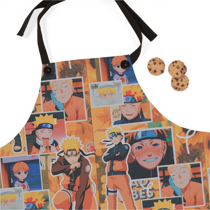 Naruto Uzumaki Sunflower Blaze Collage Apron