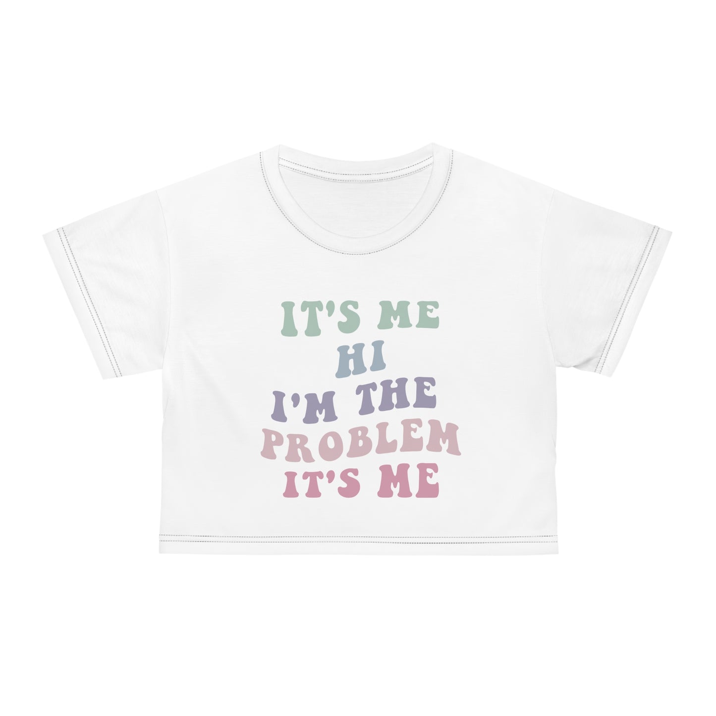 Taylor Swift It's Me Hi Crop Tee