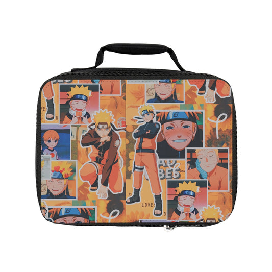 Naruto Uzumaki Sunflower Blaze Collage Lunch Bag