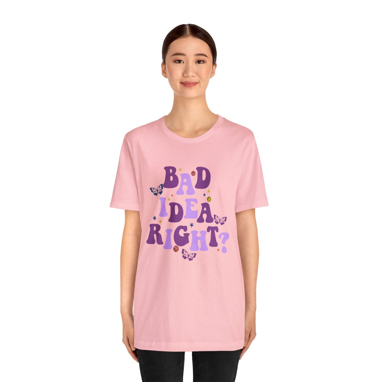 Olivia Rodrigo Bad Idea Right? Unisex Jersey Short Sleeve Tee Shirt