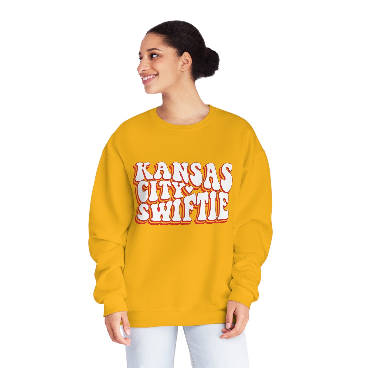 Taylor Swift Kansas City Swiftie Unisex NuBlend Crewneck Sweatshirt