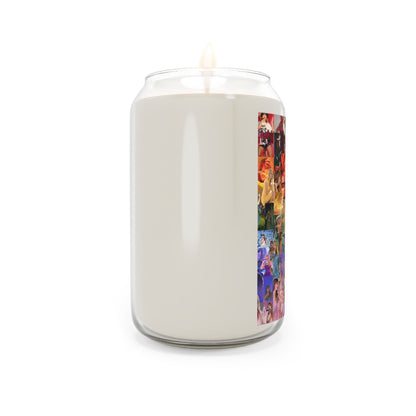 Taylor Swift Rainbow Photo Collage Scented Candle
