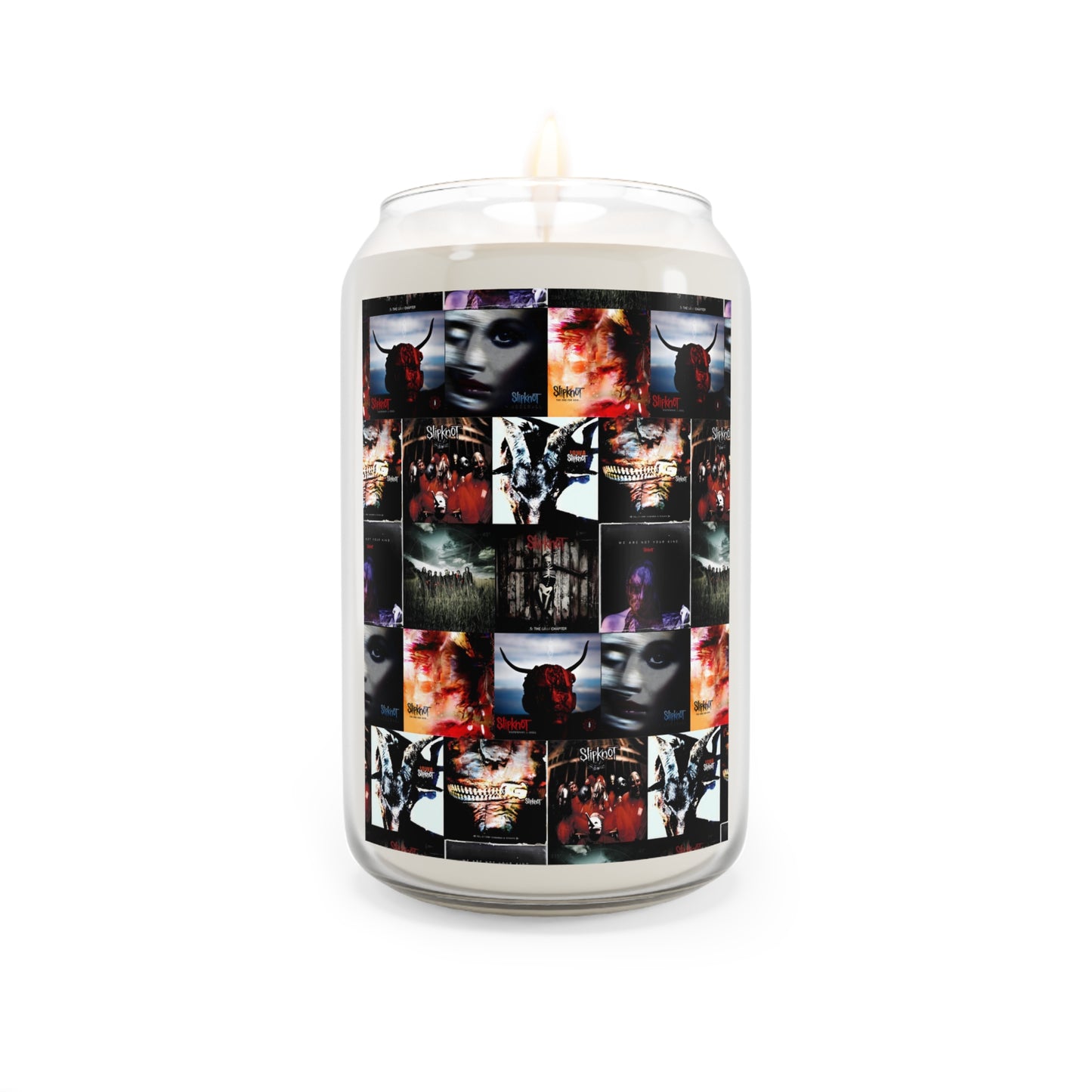 Slipknot Album Art Collage Tall Scented Candle