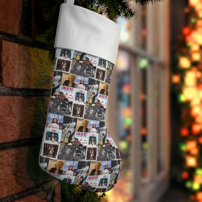 Lana Del Rey Album Cover Collage Christmas Holiday Stocking