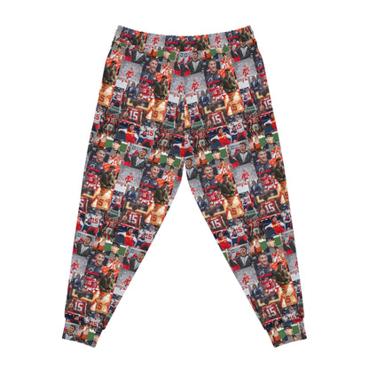 Patrick Mahomes Chiefs MVPAT Photo Collage Athletic Joggers