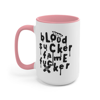 Olivia Rodrigo Blood Sucker Fame Fucker Accent Mugs